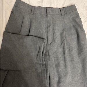 Uniqlo Men's Gray Flat Front Shorts